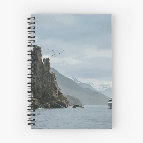 Item preview, Scenic Cruise Ship Through Remote Mountain Fjord designed and sold by VarekWinsor-ba.
