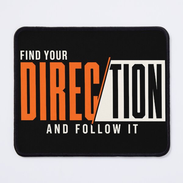 Item preview, Find Your Direction and Follow It – Inspirational Quote designed and sold by the-dovlat.