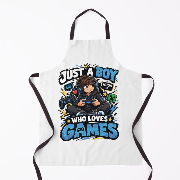 Item preview, Just A Boy Who Loves Games T-Shirt – Funny Gamer Boy Graphic Tee designed and sold by Artimax-Studio.