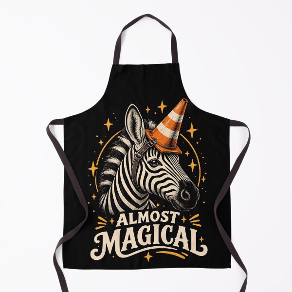 Item preview, Almost Magical Funny Unicorn Horse Zebra Fantasy designed and sold by andre-hollow.