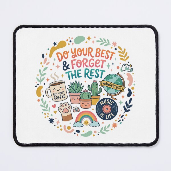 Item preview, DO YOUR BEST & FORGET THE REST designed and sold by decimalades.