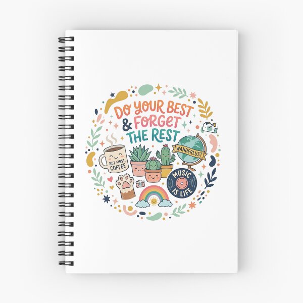 Item preview, DO YOUR BEST & FORGET THE REST designed and sold by decimalades.