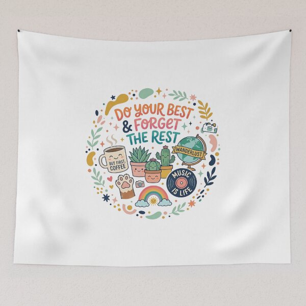 Item preview, DO YOUR BEST & FORGET THE REST designed and sold by decimalades.