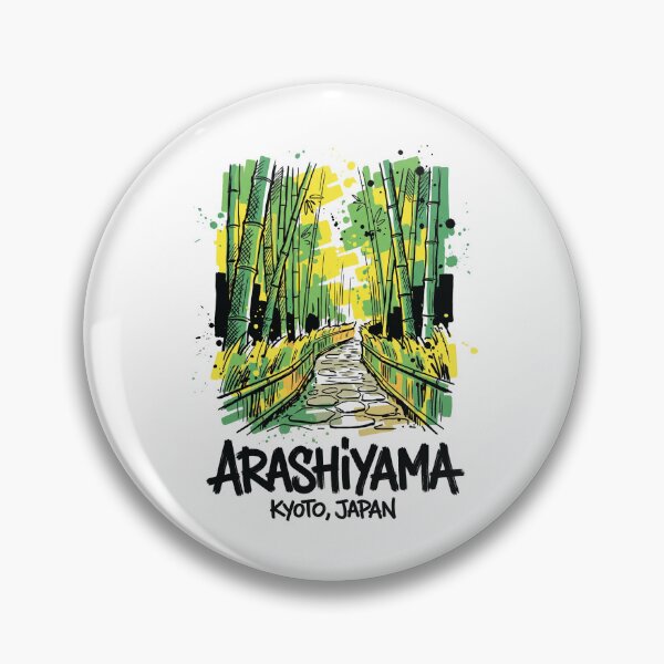 Item preview, Arashiyama Bamboo Grove Kyoto Japan Art designed and sold by Merch by Das Design Studio.