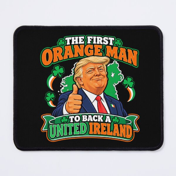 Item preview, First Orange Man to Back a United Ireland designed and sold by REAL IRISH GIFTS.