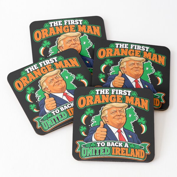 Item preview, First Orange Man to Back a United Ireland designed and sold by REAL IRISH GIFTS.