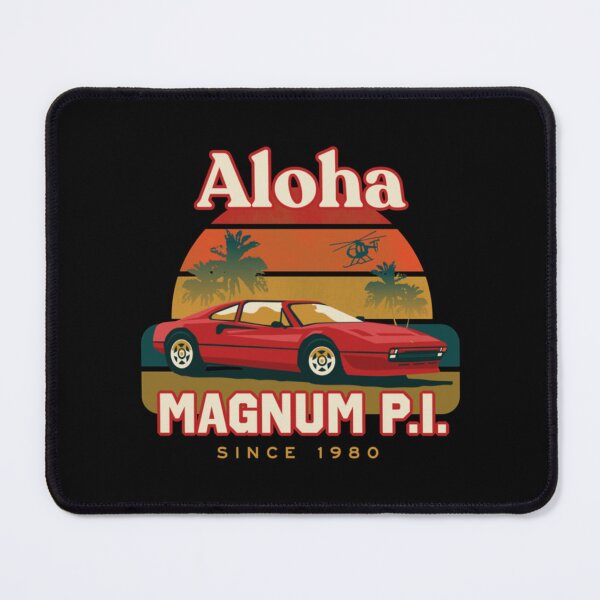 Item preview, Magnum P.I. Aloha Retro Television Design designed and sold by cautrapinacka.