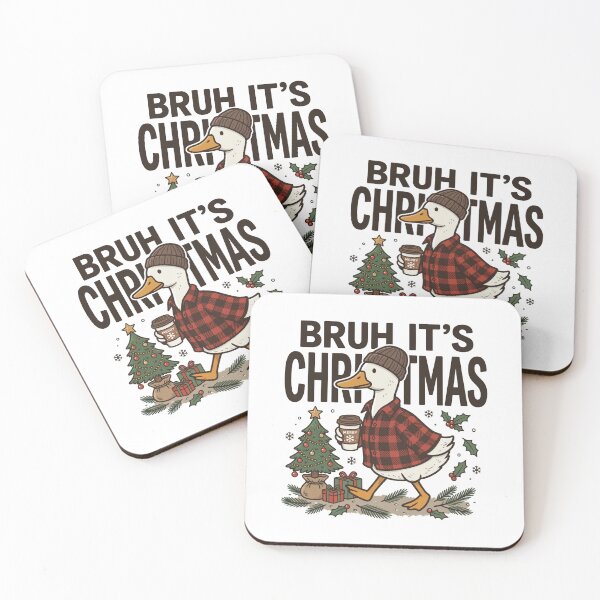 Item preview, Bruh It's Christmas Duck designed and sold by Steele-Art.