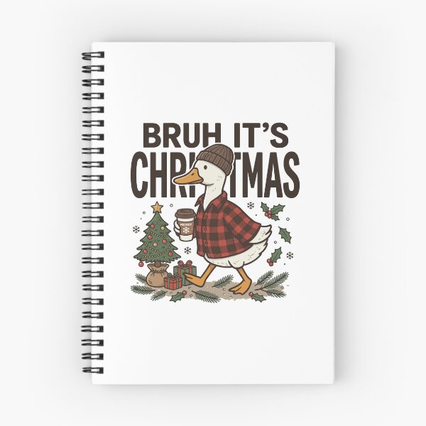 Item preview, Bruh It's Christmas Duck designed and sold by Steele-Art.