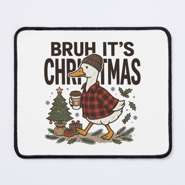 Item preview, Bruh It's Christmas Duck designed and sold by Steele-Art.