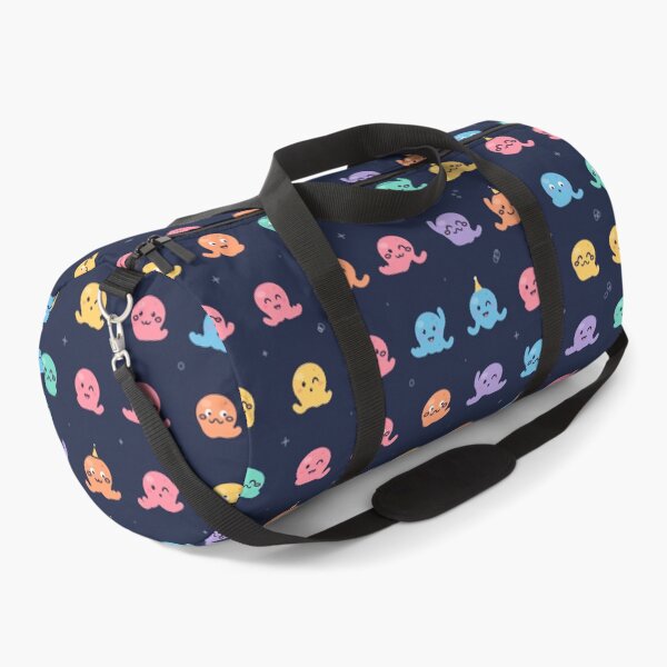 Item preview, Cute Silly Kraken School Kawaii Octopus Micro Icon Seamless Pattern designed and sold by KungPowUnicorn.