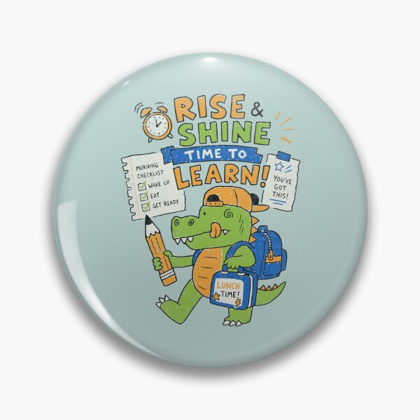Item preview, School Morning Crocodile Ready to Learn designed and sold by Studio Bootleg.