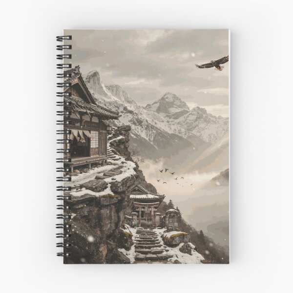 Item preview, Snowy Mountain Temple Beneath Soaring Eagle designed and sold by VarekWinsor-ba.