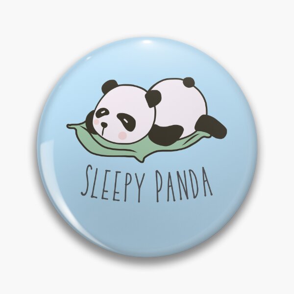 Item preview, Cute Kawaii Sleepy Panda Kids Gift designed and sold by creativerooney.