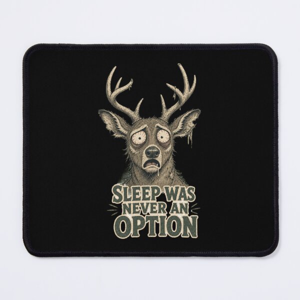 Item preview, Sleep Was Never An Option Shirt, Funny Tired Deer T-Shirt, Exhausted Parent Tee, New Mom Gift Shirt, Vintage Funny Animal Graphic designed and sold by TshirtsLabs.