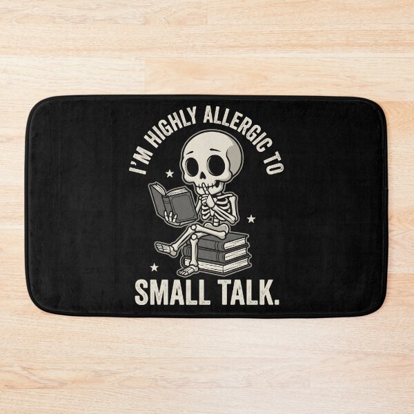 Item preview, Im Highly Allergic To Small Talk   Funny Introvert Book Lover designed and sold by Emmatshirt1.