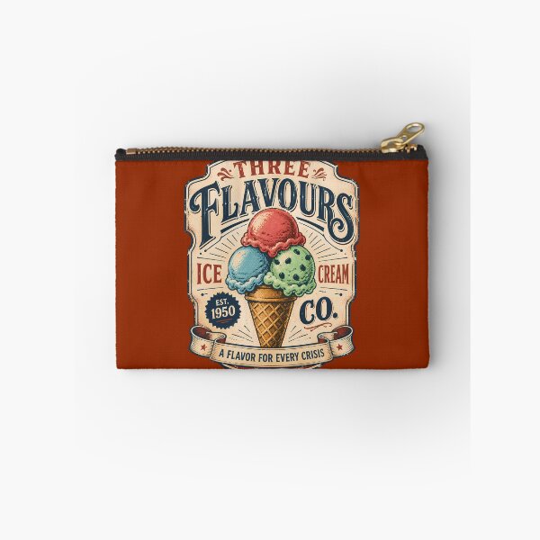 Item preview, Three Flavours Ice Cream Label designed and sold by agearb.