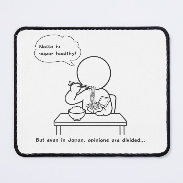 Item preview, Natto Fermented Soybeans Superfood - Japanese Foodie Culture Pictogram designed and sold by japan-picto.