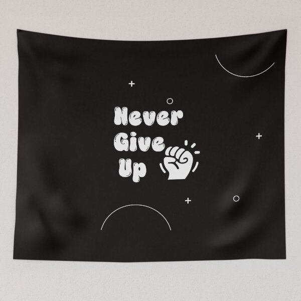 Item preview, Never Give Up – Motivational Hand Gesture Phone Case designed and sold by RoseDesignShop.