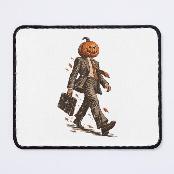 Item preview, Pumpkin Head Businessman Retro Office Halloween Costume Design designed and sold by SEINENGAPPI18.