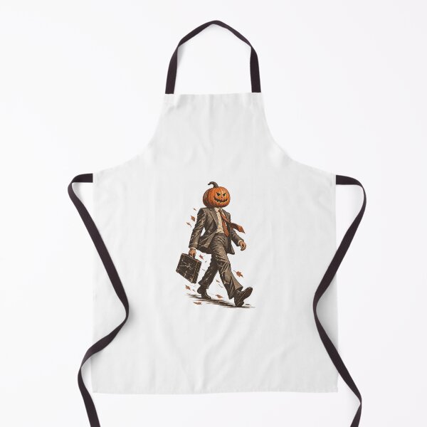Item preview, Pumpkin Head Businessman Retro Office Halloween Costume Design designed and sold by SEINENGAPPI18.