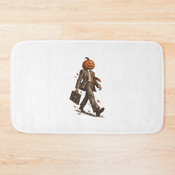 Item preview, Pumpkin Head Businessman Retro Office Halloween Costume Design designed and sold by SEINENGAPPI18.