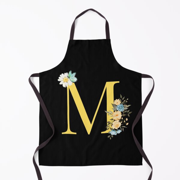 Item preview, Letter M Elegant Floral Monogram Alphabet T-Shirt designed and sold by mustabakhan.