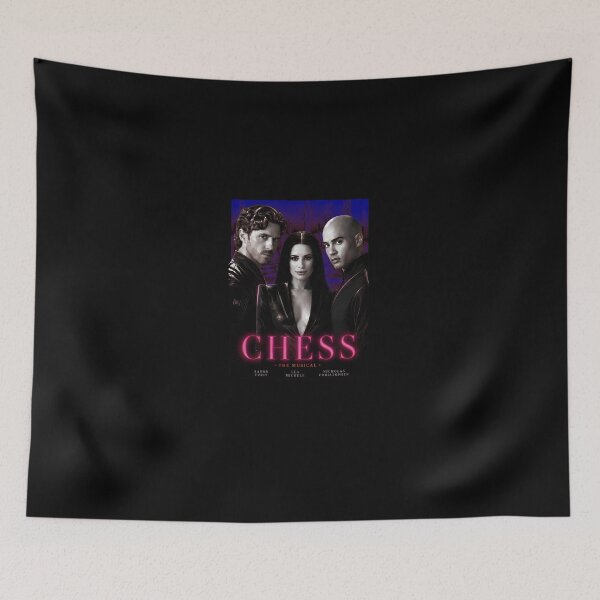 Item preview, Chess The Musical Broadway Poster Style Graphic designed and sold by EnriquetaBritta.