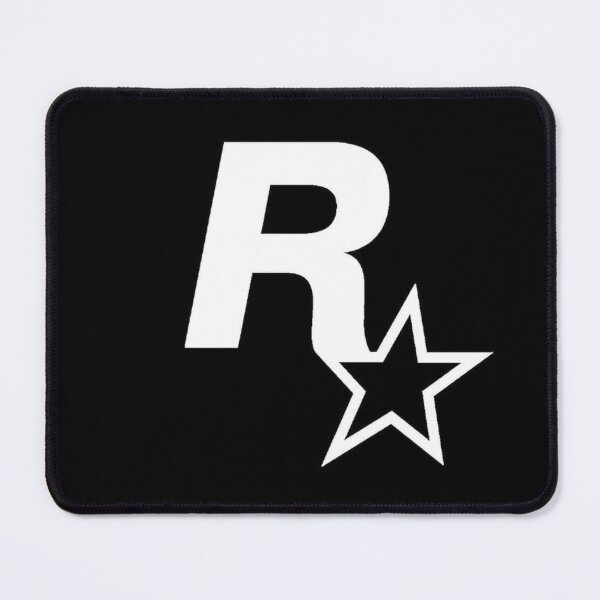 Item preview, Rockstar Games Black Logo Sticker | Gaming Sticker | Video Game Logo | Gamer Gift designed and sold by Plankton Designs.