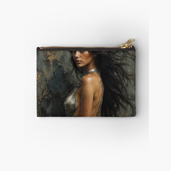Item preview, Dark Fantasy Woman – Modern Oil Painting Portrait designed and sold by ZYVARENNE.