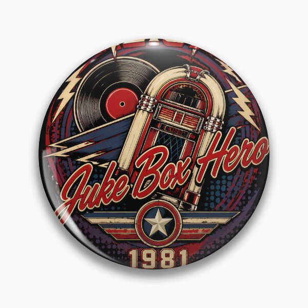 Item preview, Foreigner Juke Box Hero 1981 Classic Rock Graphic designed and sold by EnriquetaBritta.