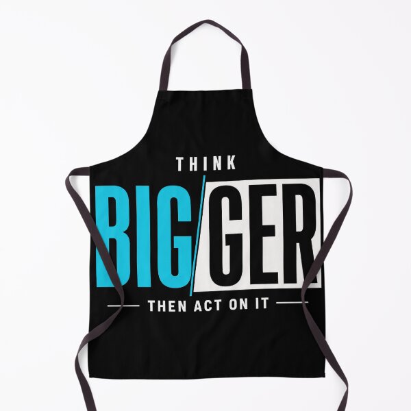 Item preview, Think Bigger Then Act on It – Motivational Quote designed and sold by the-dovlat.