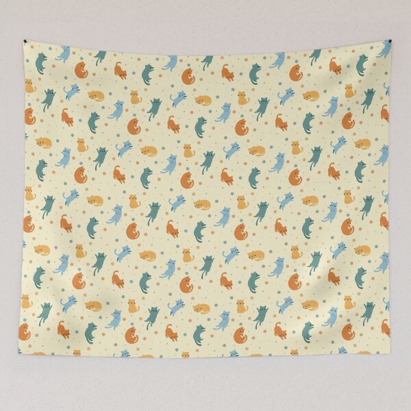 Item preview, Colorful Cute Cats designed and sold by Foximsy.