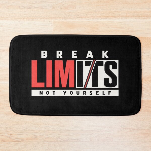 Item preview, Break Limits Not Yourself – Motivational Quote designed and sold by the-dovlat.