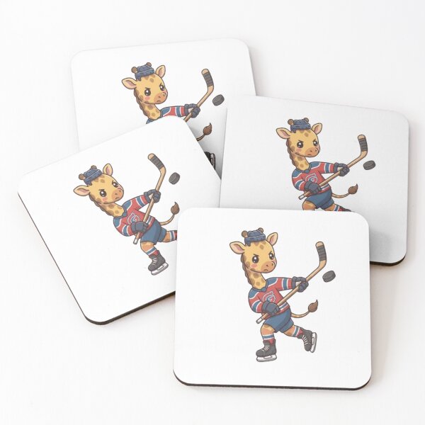 Item preview, Cute Giraffe Ice Hockey Player designed and sold by Ella_Sketch.