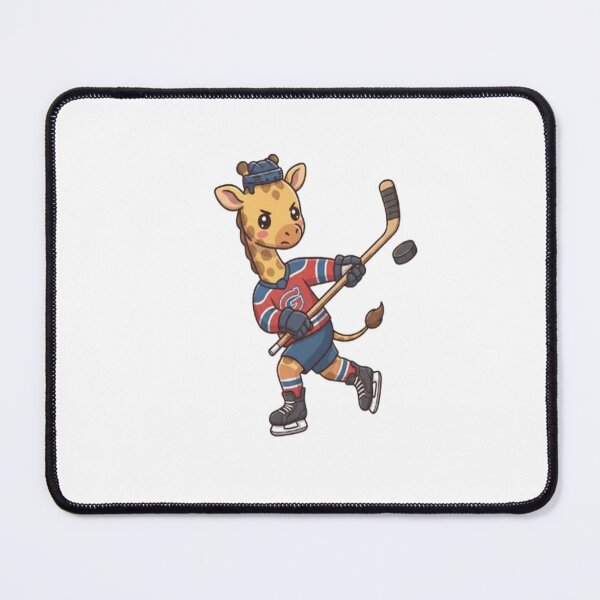 Item preview, Cute Giraffe Ice Hockey Player designed and sold by Ella_Sketch.