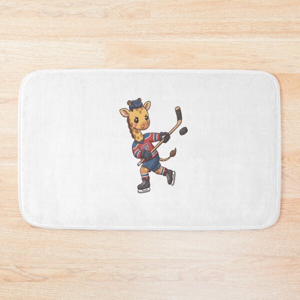 Item preview, Cute Giraffe Ice Hockey Player designed and sold by Ella_Sketch.