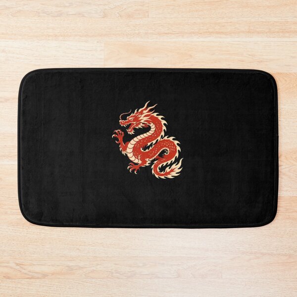 Item preview, Red Dragon Silhouette Graphic designed and sold by EnriquetaBritta.