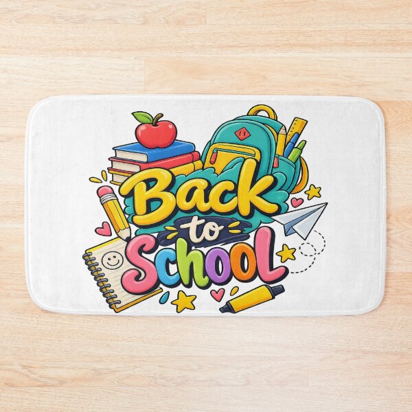 Item preview, Cute Back to School – Colorful Education Illustration designed and sold by 4U---Store.