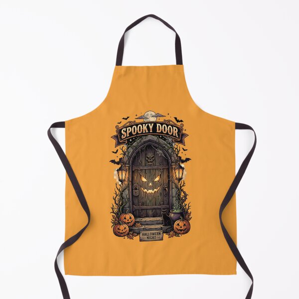 Item preview, Spooky door - Halloween night designed and sold by ParadoxParadox.