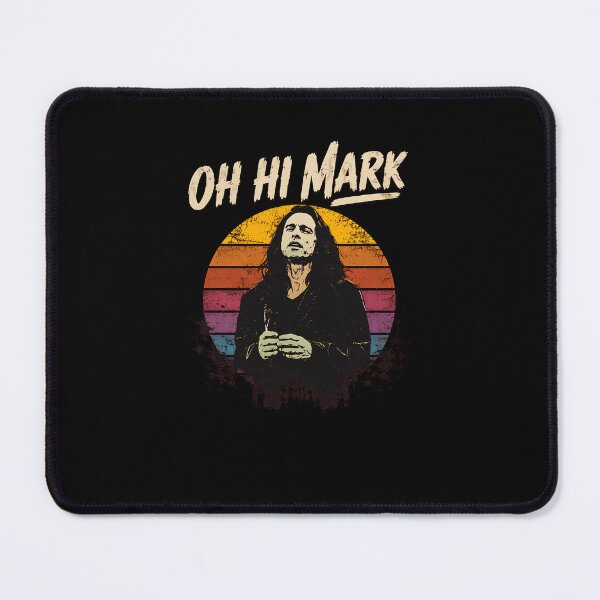 Item preview, Oh Hi Mark Retro Film Quote Silhouette designed and sold by EnriquetaBritta.