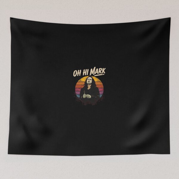 Item preview, Oh Hi Mark Retro Film Quote Silhouette designed and sold by EnriquetaBritta.