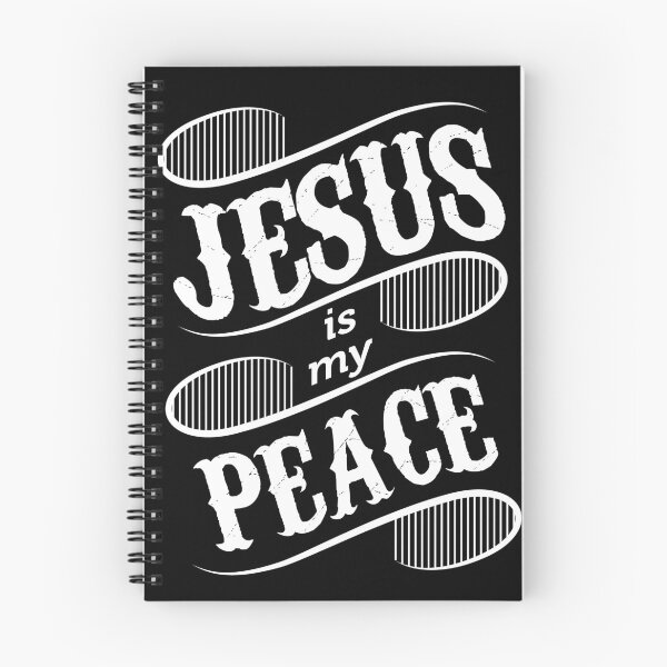 Item preview, Jesus Is My Peace Christian Faith Typography designed and sold by DriplineHowl.