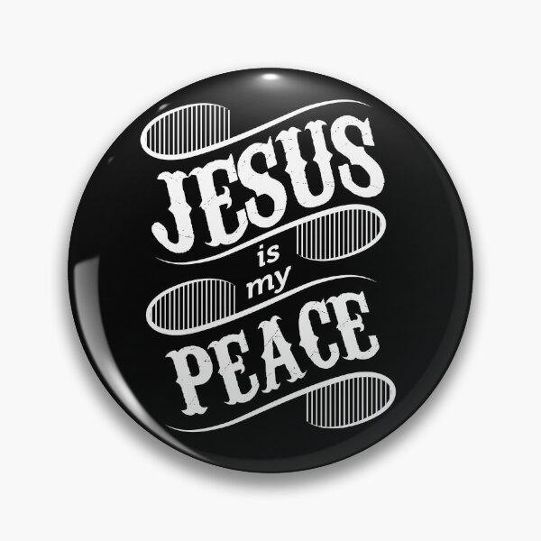Item preview, Jesus Is My Peace Christian Faith Typography designed and sold by DriplineHowl.