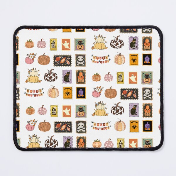 Item preview, Vintage Halloween Pumpkin Postage Stamp Stickers designed and sold by Butterfly Effect.