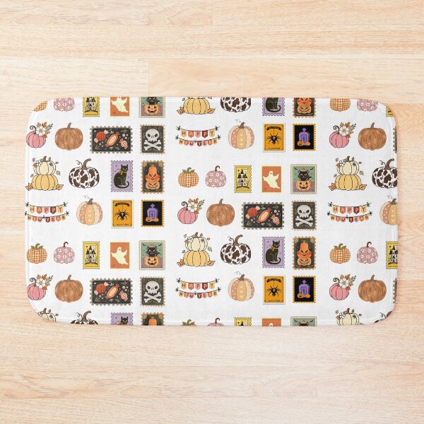 Item preview, Vintage Halloween Pumpkin Postage Stamp Stickers designed and sold by Butterfly  Effect.