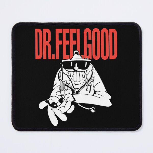 Item preview, Dr Feelgood Red Logo Pub Rock Design designed and sold by cautrapinacka.