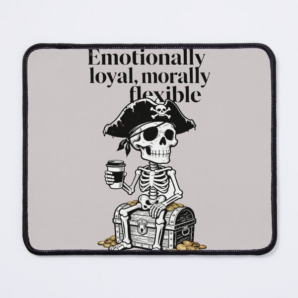 Item preview, Funny Skeleton Pirate Coffee Hoodie designed and sold by GodsMonsterss.