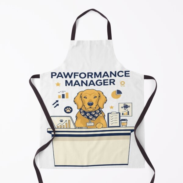 Item preview, Pawformance Manager – Funny Golden Retriever designed and sold by ClaussShop.