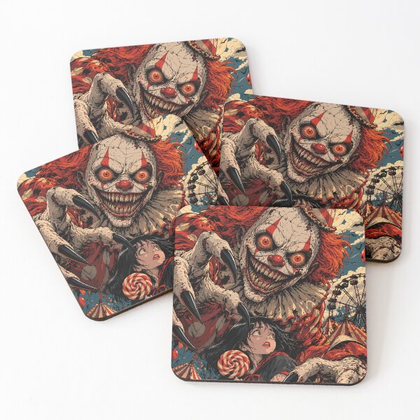 Item preview, Evil Pennywise vs. Little Girl - Terrifying IT Horror Art Illustration designed and sold by arfindo-indra.